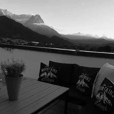 Dachterrasse Panorama-glueck Ii 가르미슈파르텐키르헨
