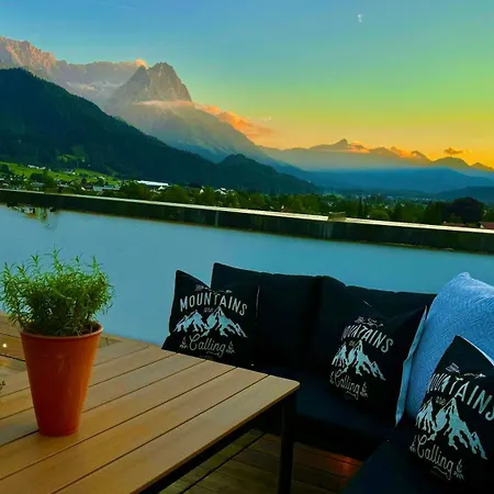 Dachterrasse Panorama-glueck Ii * Garmisch-Partenkirchen