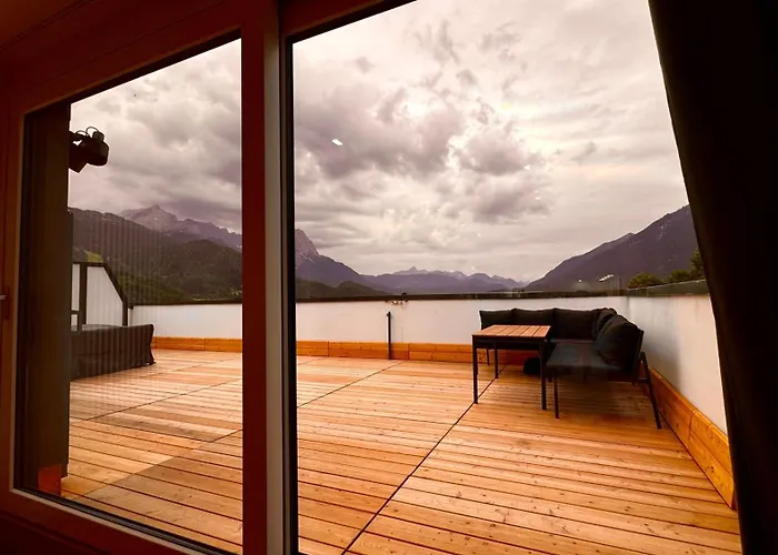 Dachterrasse Panorama-glueck Ii * 加爾米施-帕滕基興