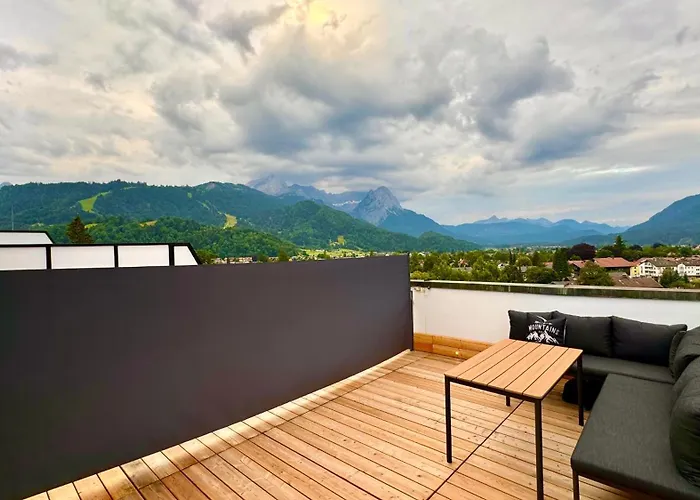 Dachterrasse Panorama-glueck Ii Garmisch-Partenkirchen