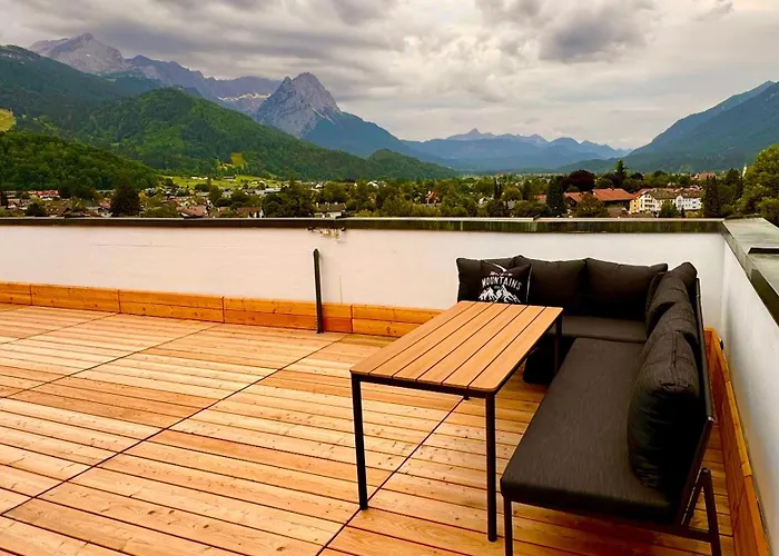Dachterrasse Panorama-glueck Ii 加爾米施-帕滕基興
